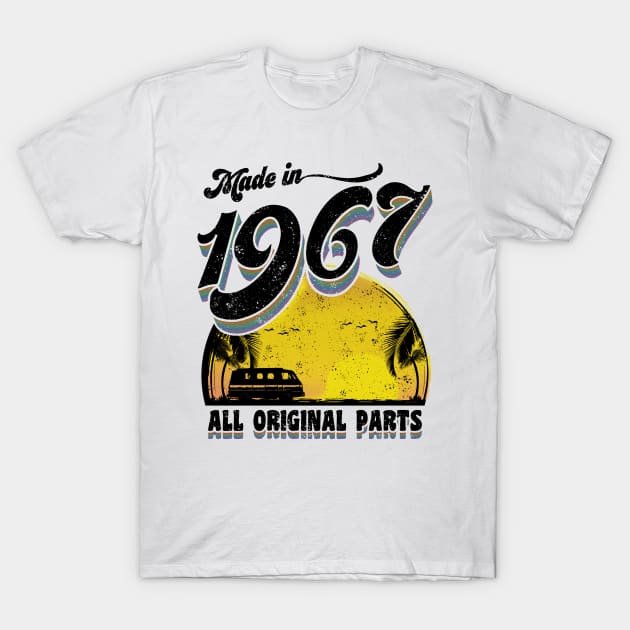 Made in 1967 All Original Parts T-Shirt by KsuAnn